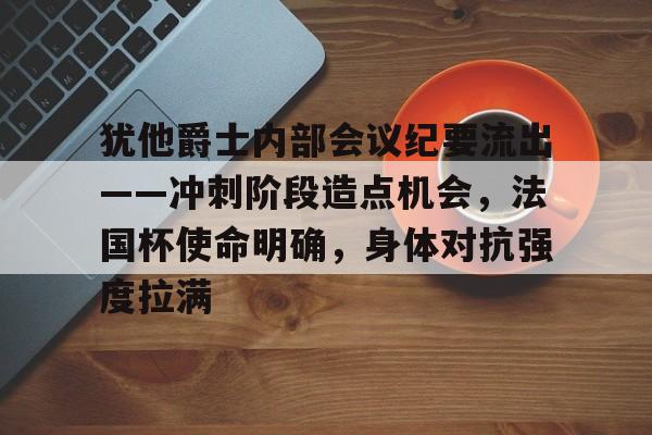 犹他爵士内部会议纪要流出——冲刺阶段造点机会，法国杯使命明确，身体对抗强度拉满的简单介绍